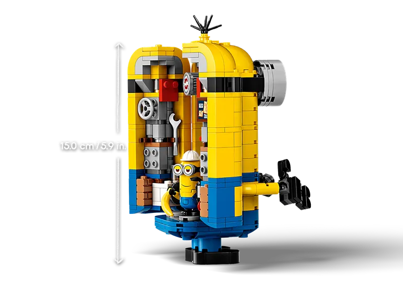 Brick-built Minions and their Lair by LEGO – product photo 4 of 13