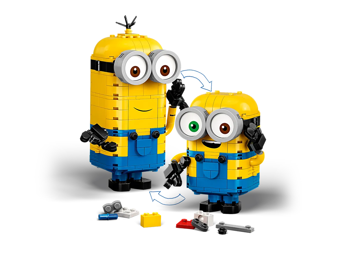 LEGO Brick-built Minions and their Lair (75551) - Bild 2