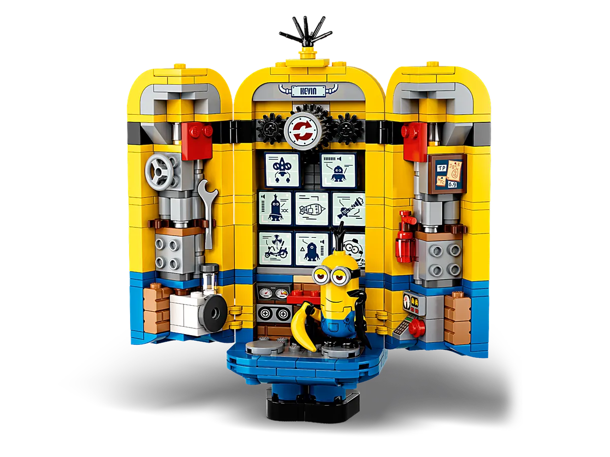 LEGO Brick-built Minions and their Lair (75551) - Bild 3