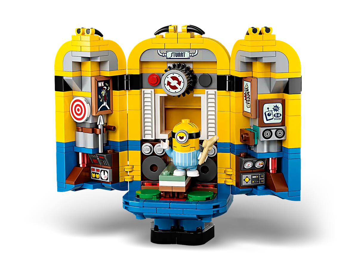 LEGO Brick-built Minions and their Lair (75551) - Bild 4