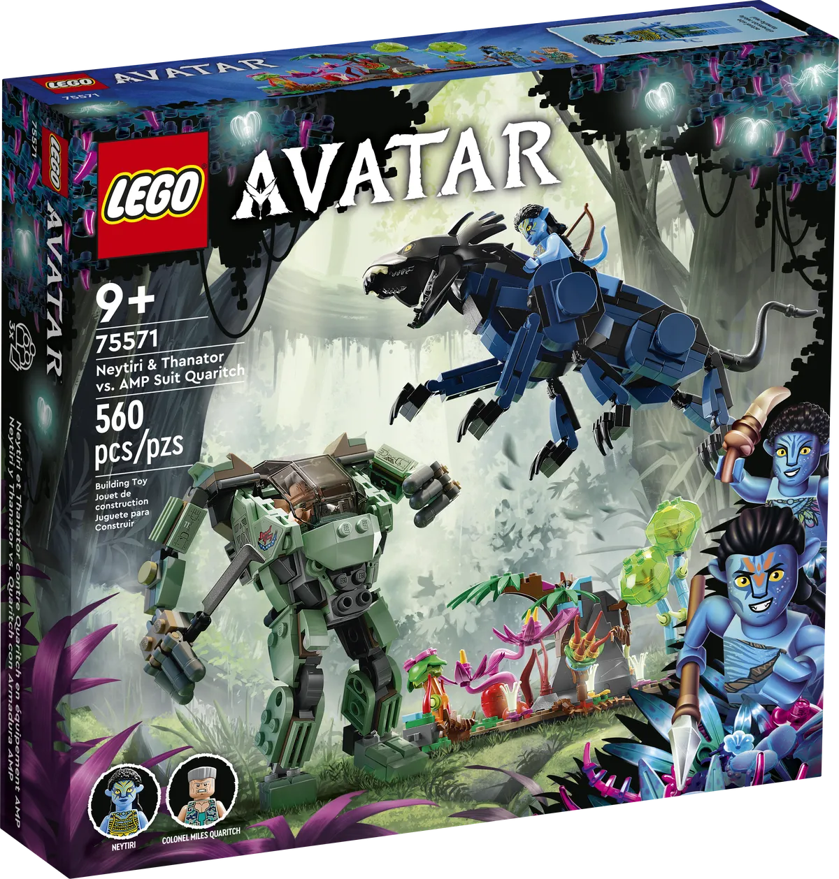 LEGO Neytiri & Thanator vs. AMP Suit Quaritch (75571) - Bild 1