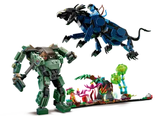 Neytiri & Thanator vs. AMP Suit Quaritch de LEGO – photo du produit 4 sur 12