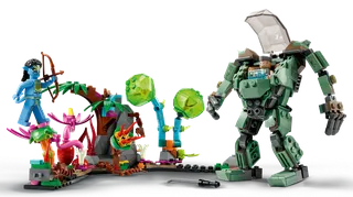 Neytiri & Thanator vs. AMP Suit Quaritch de LEGO – photo du produit 6 sur 12