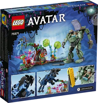 Neytiri & Thanator vs. AMP Suit Quaritch de LEGO – photo du produit 9 sur 12