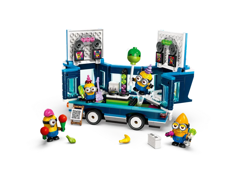 Minions' Music Party Bus fra LEGO – produktbillede 2 af 10