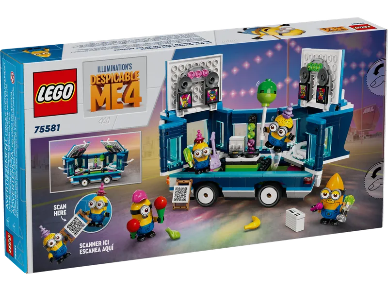 Minions' Music Party Bus fra LEGO – produktbillede 10 af 10
