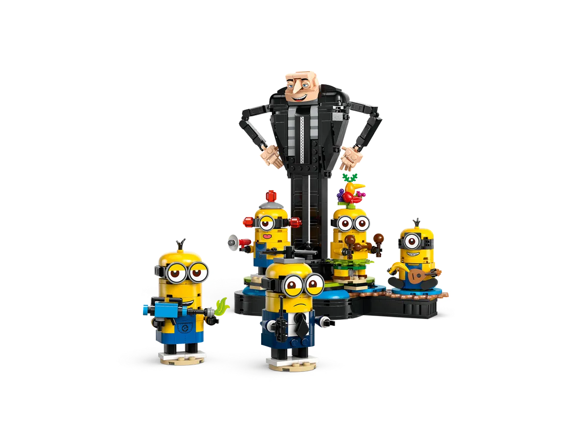 LEGO Brick-Built Gru and Minions (75582) - Bild 1