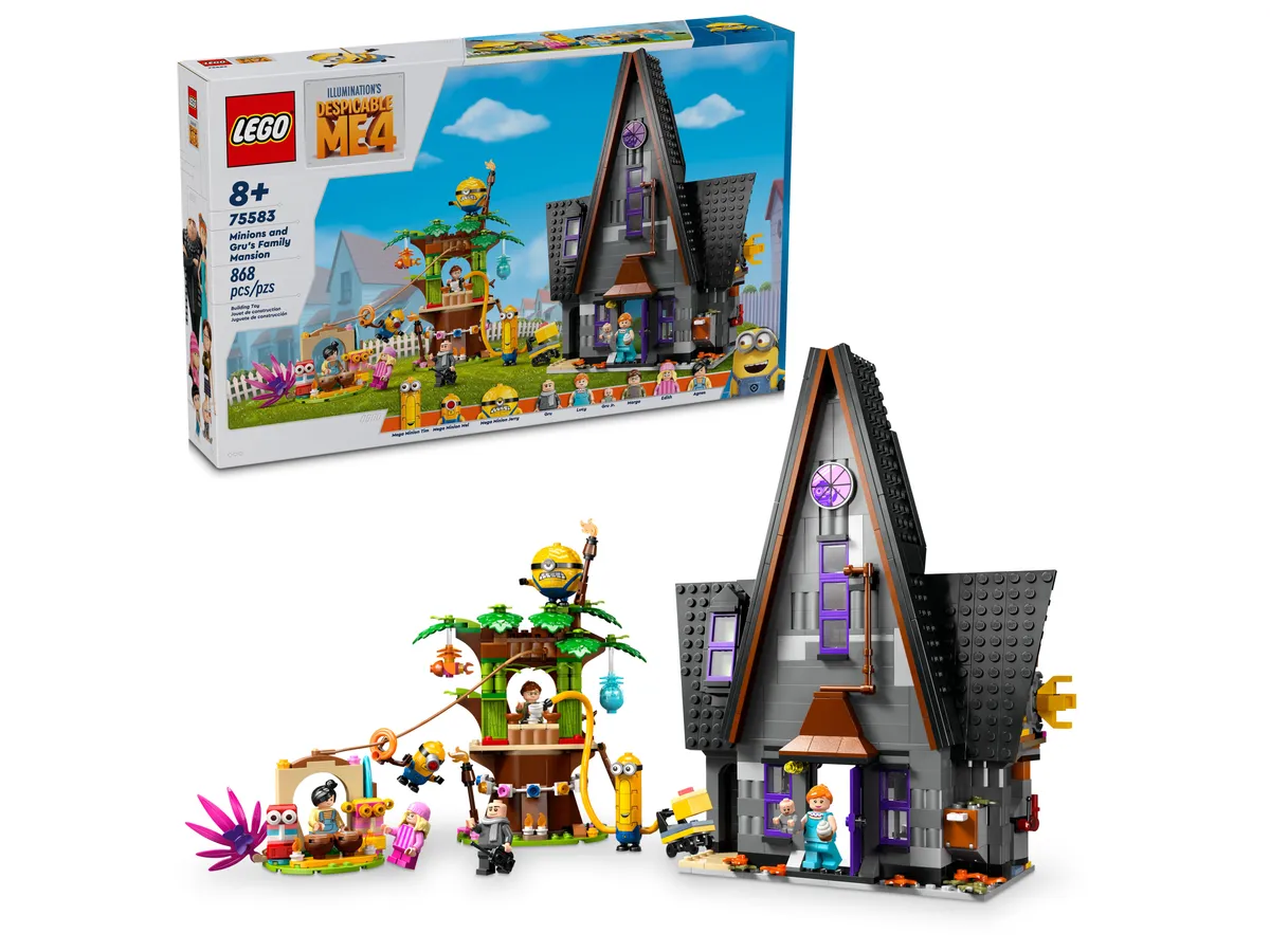 LEGO Minions and Gru's Family Mansion (75583) - Bild 8