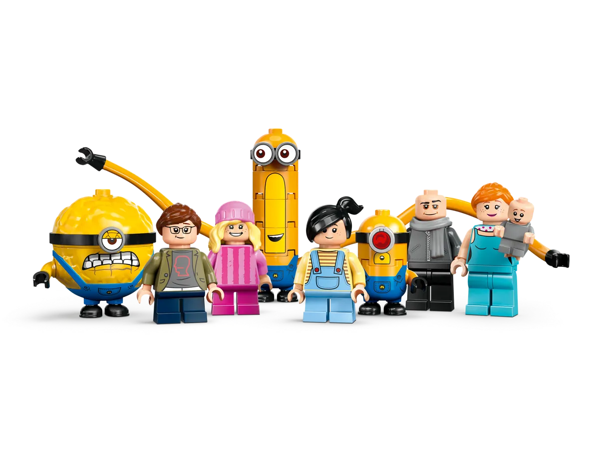 LEGO Minions and Gru's Family Mansion (75583) - Bild 4