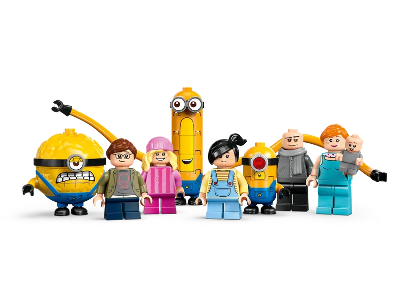 Minions and Gru's Family Mansion de LEGO – photo du produit 5 sur 10