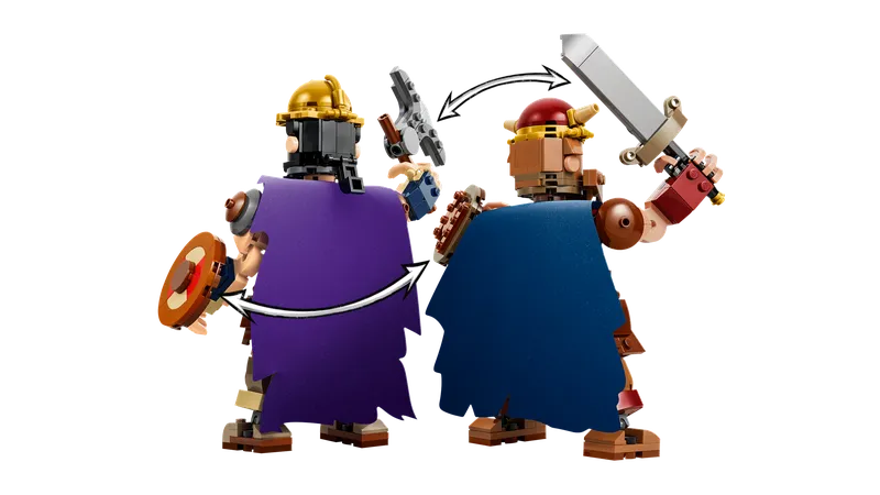 Dorry vs. Brogy – Giants of Little Garden de LEGO – photo du produit 5 sur 7