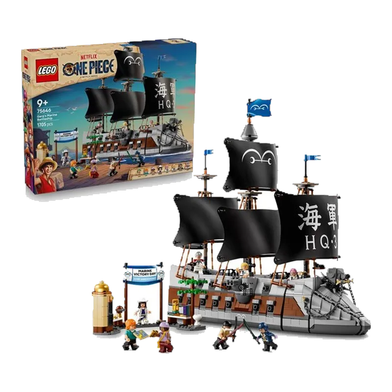 Garp's Marine Battleship