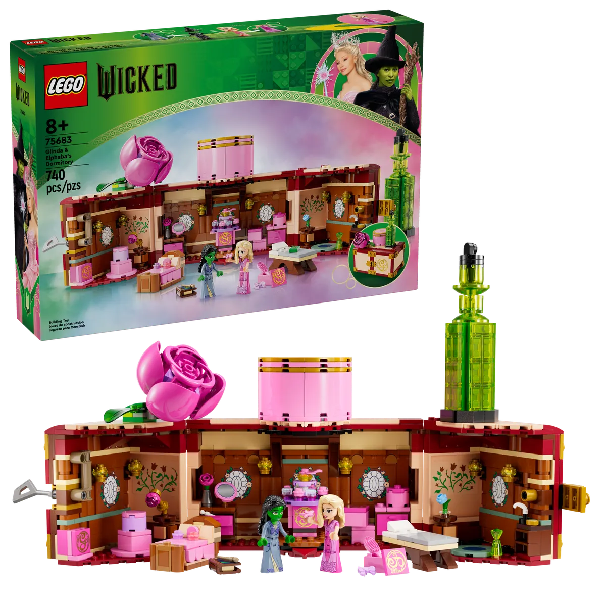 LEGO Glinda & Elphaba's Dormitory (75683) - afbeelding 11