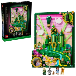 Emerald City Wall Art fra LEGO – produktbillede 2 af 10