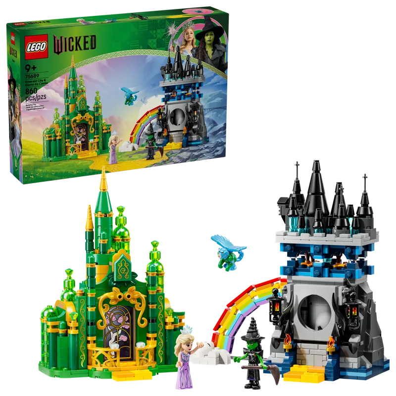 Emerald City en Kiamo Ko kasteel van LEGO – productfoto 2 van 9