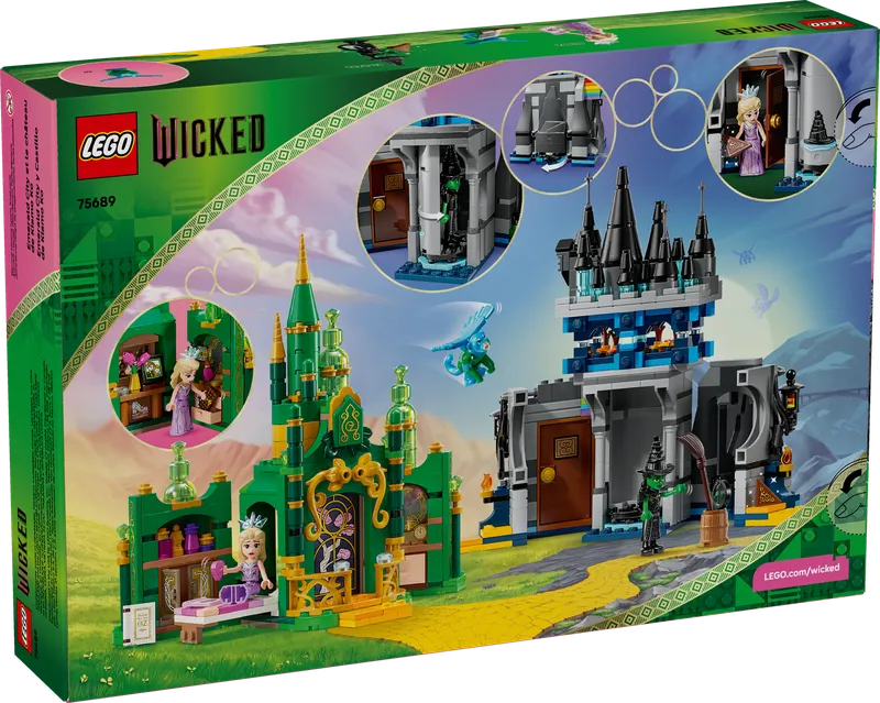 Emerald City en Kiamo Ko kasteel van LEGO – productfoto 9 van 9