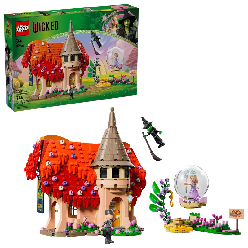 Glinda & Elphaba Visit Munchkinland von LEGO – Produktfoto 2 von 11