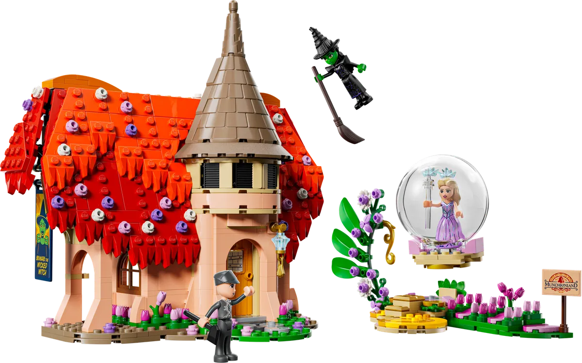 LEGO Glinda & Elphaba Visit Munchkinland (75690)