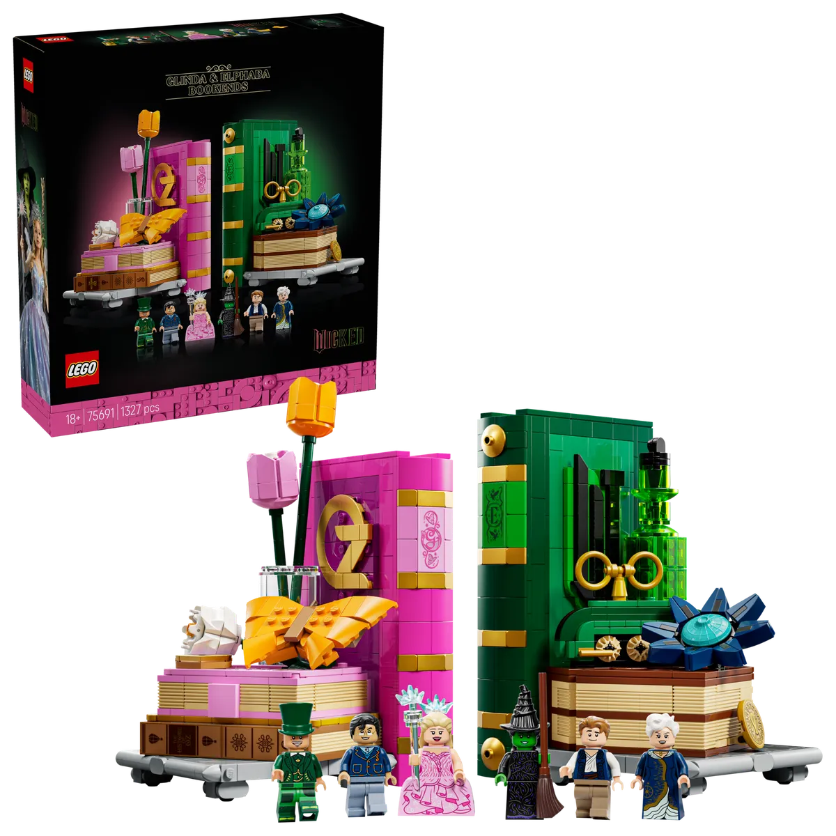 LEGO Glinda & Elphaba Bookends (75691) - Bild 5