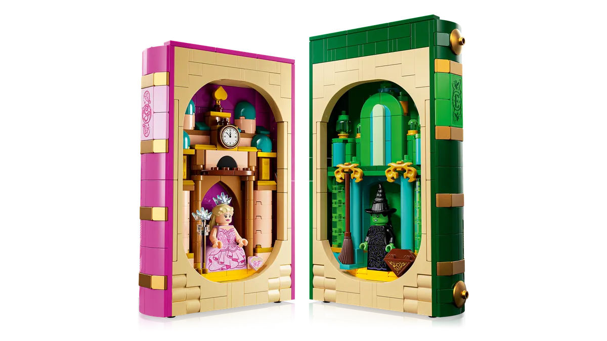 LEGO Glinda & Elphaba Bookends (75691) - Bild 1