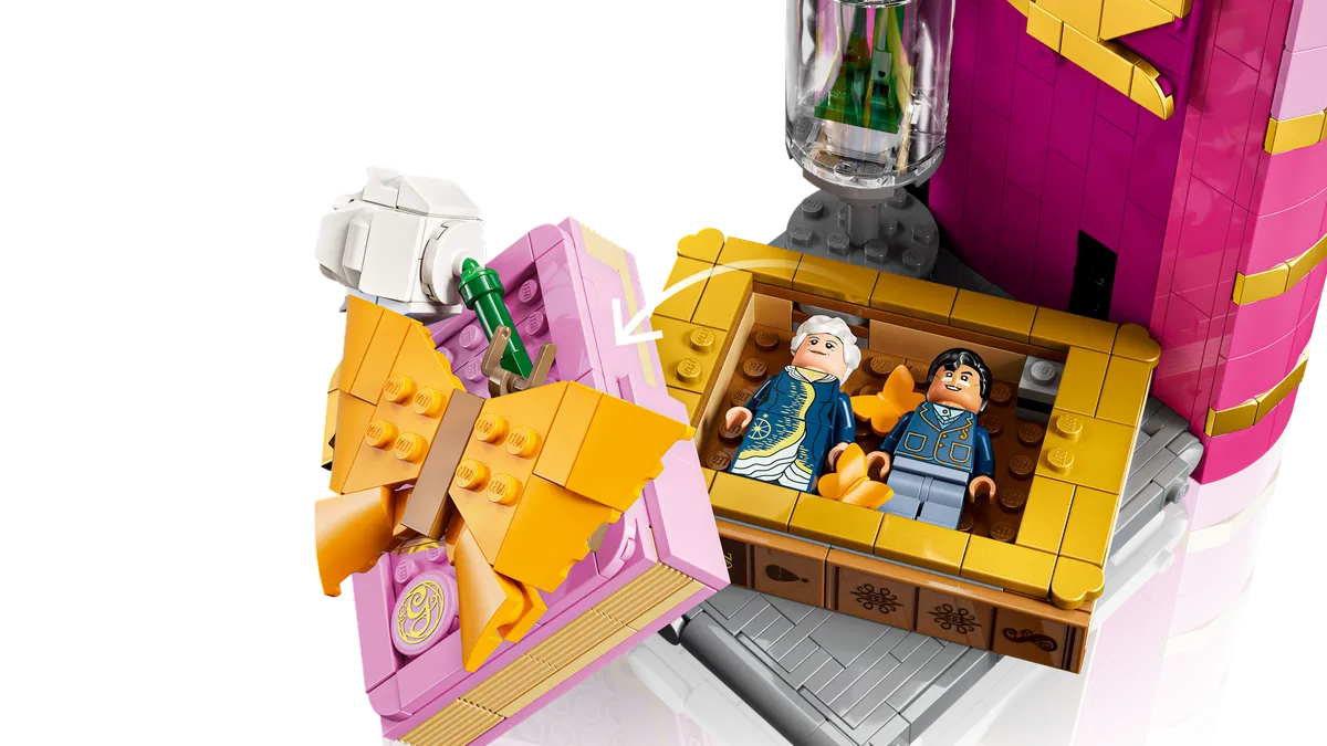 LEGO Glinda & Elphaba Bookends (75691) - Bild 3