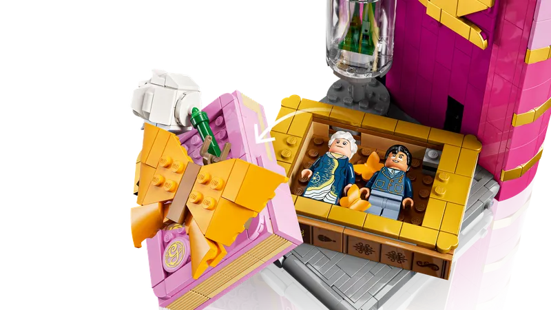Glinda en Elphaba boekensteunen van LEGO – productfoto 6 van 12