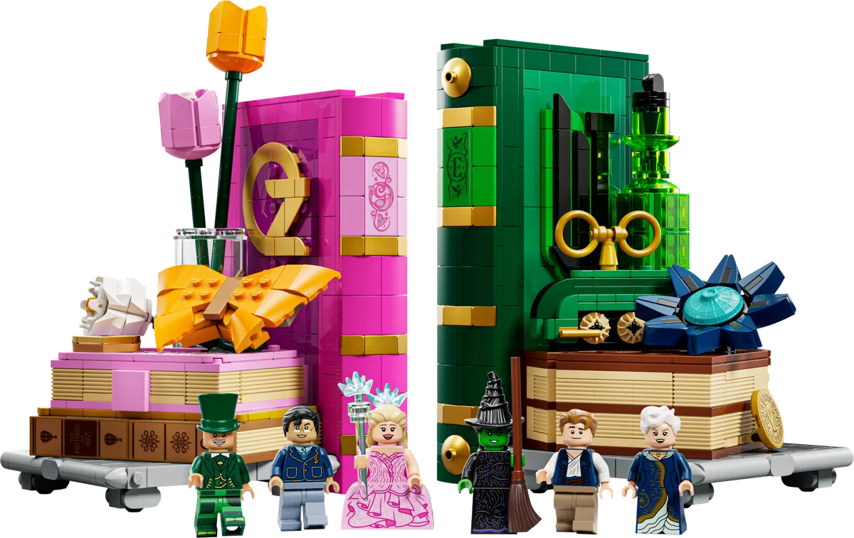 LEGO Glinda & Elphaba Bookends (75691)