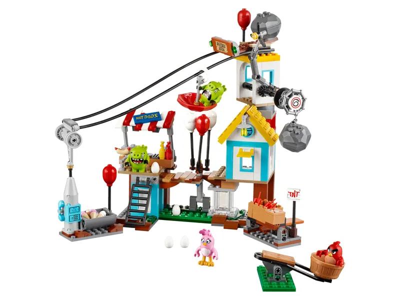 Pig City Teardown: De Chaos van de Varkens in LEGO Vorm