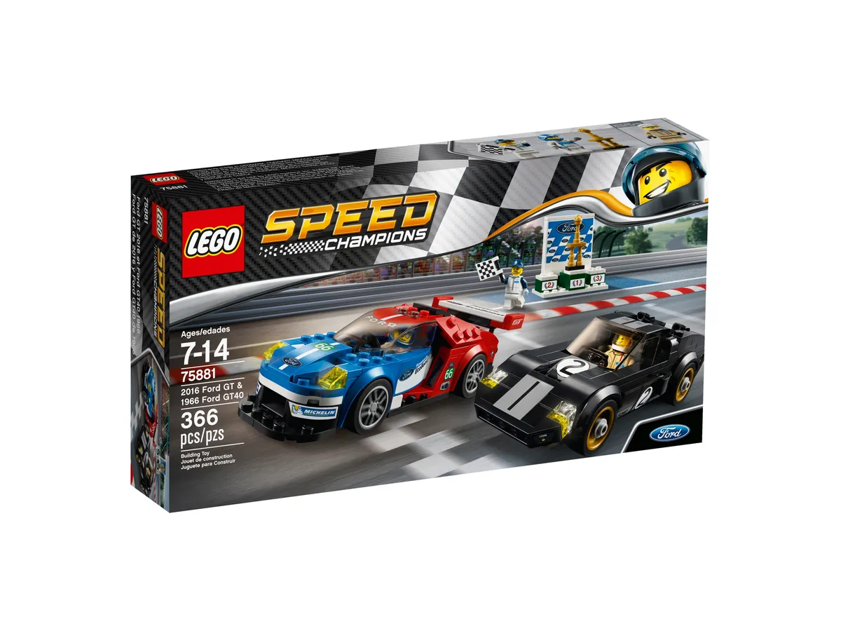 LEGO 2016 Ford GT & 1966 Ford GT40 (75881) - Bild 1