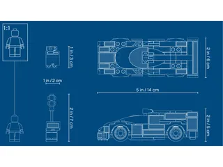 Porsche 919 Hybrid de LEGO – photo du produit 3 sur 4