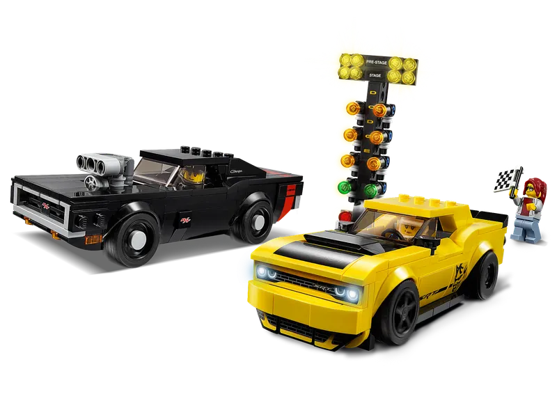 2018 Dodge Challenger SRT Demon and 1970 Dodge Charger R/T by LEGO – product photo 3 of 14