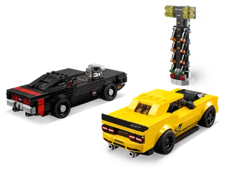 2018 Dodge Challenger SRT Demon and 1970 Dodge Charger R/T by LEGO – product photo 4 of 14
