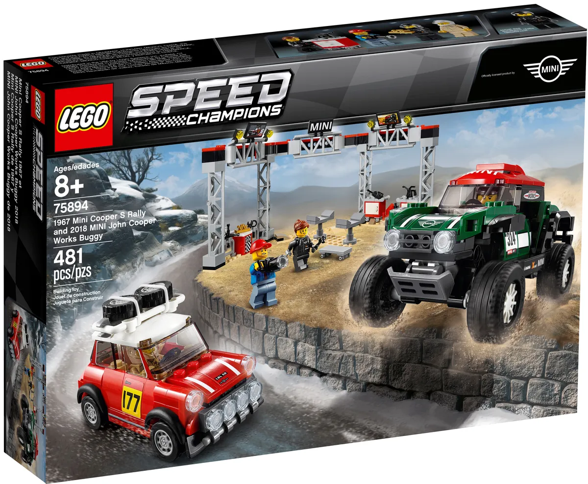 LEGO 1967 Mini Cooper S Rally and 2018 MINI John Cooper Works Buggy (75894) - Bild 7