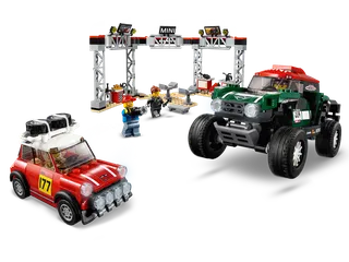 1967 Mini Cooper S Rally and 2018 MINI John Cooper Works Buggy by LEGO – product photo 3 of 14