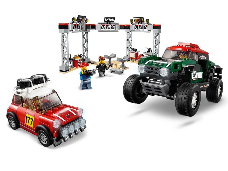 1967 Mini Cooper S Rally and 2018 MINI John Cooper Works Buggy by LEGO – product photo 3 of 14