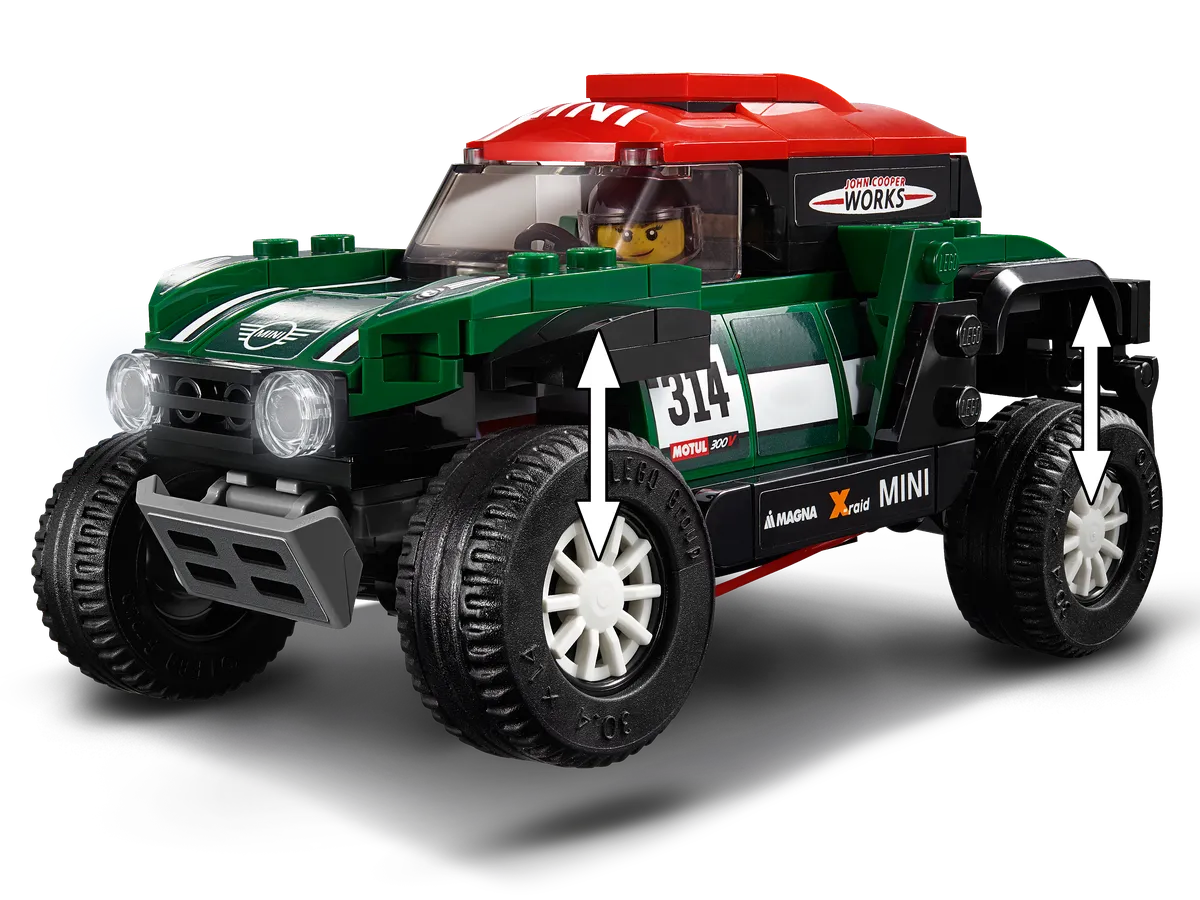 LEGO 1967 Mini Cooper S Rally and 2018 MINI John Cooper Works Buggy (75894) - Bild 2