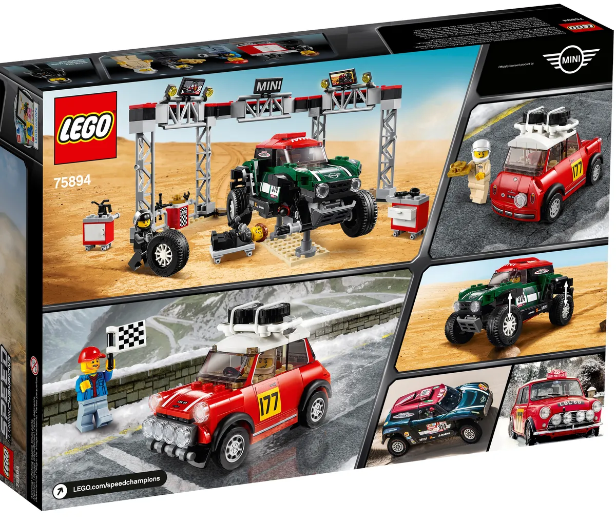 LEGO 1967 Mini Cooper S Rally and 2018 MINI John Cooper Works Buggy (75894) - Bild 8
