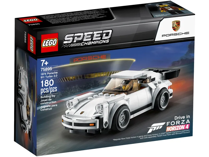 1974 Porsche 911 Turbo 3.0 van LEGO – productfoto 2 van 10
