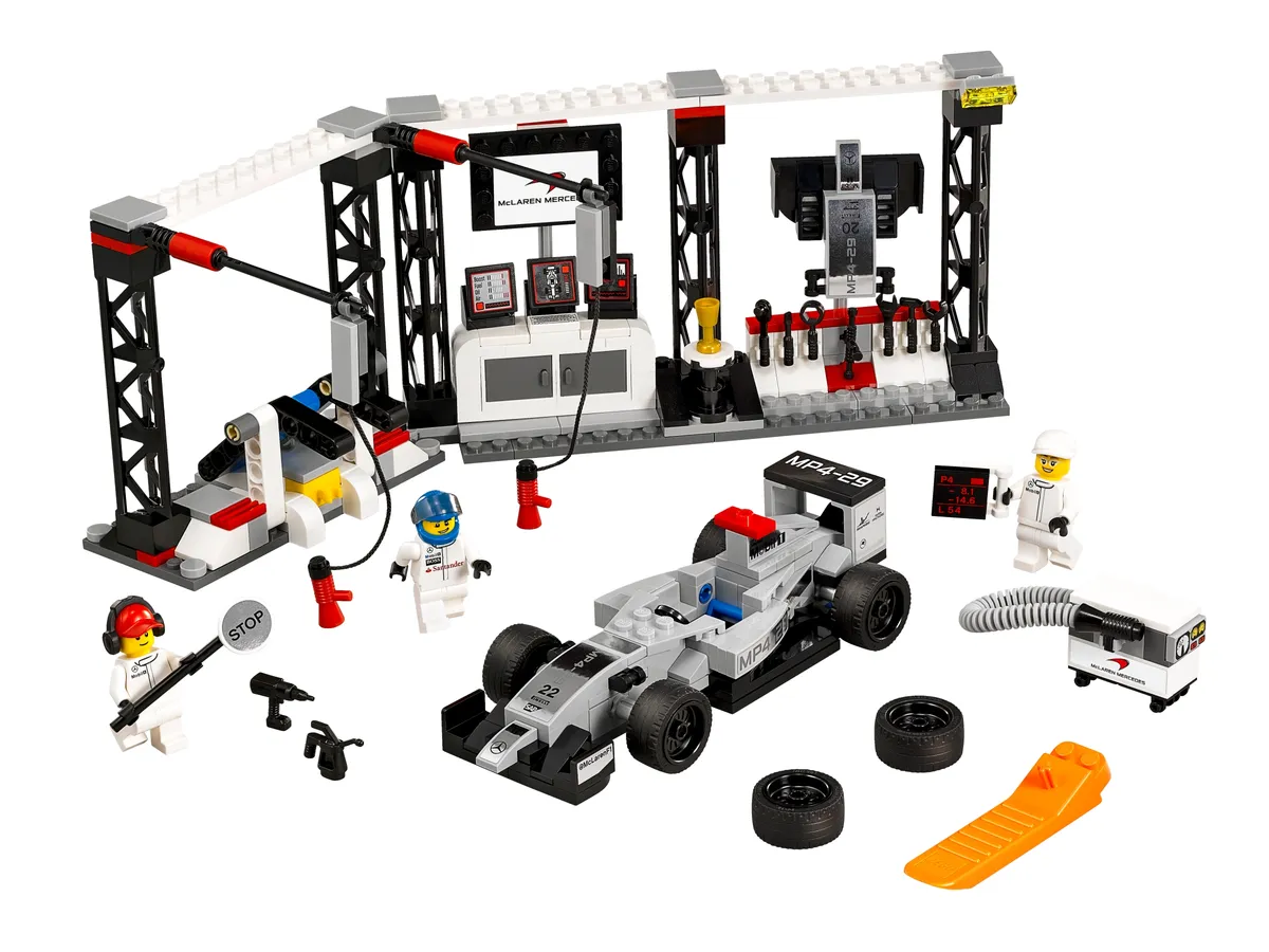 LEGO McLaren Mercedes Pit Stop (75911)