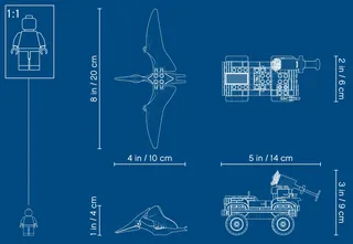 Pteranodon Chase från LEGO – produktbild 13 av 13