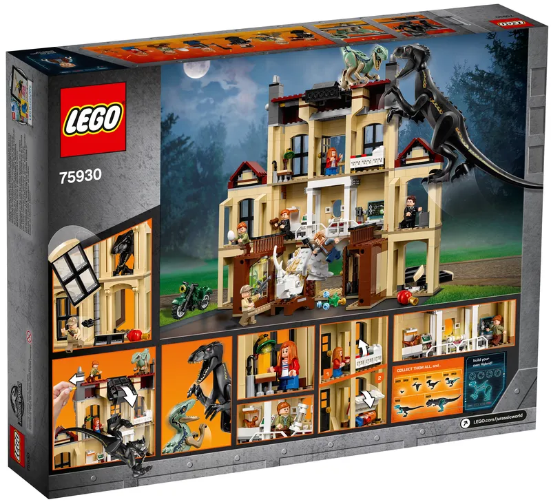 Indoraptor Rampage at Lockwood Estate fra LEGO – produktbillede 8 af 10