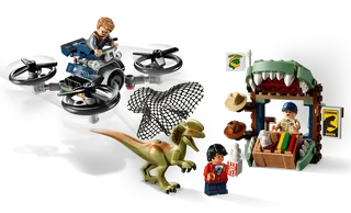 Dilophosaurus on the Loose fra LEGO – produktbillede 3 af 9