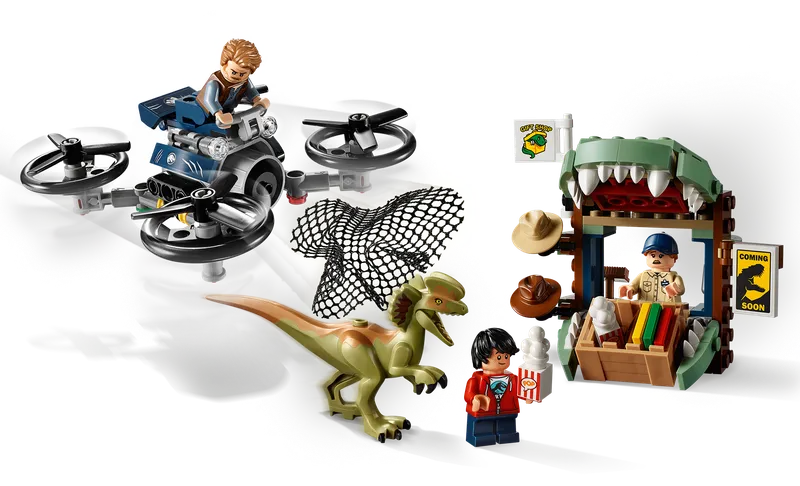 Dilophosaurus on the Loose fra LEGO – produktbillede 3 af 9