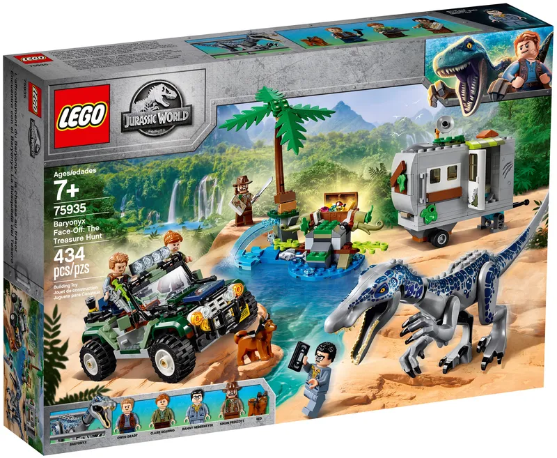 Baryonyx Face-Off: The Treasure Hunt van LEGO – productfoto 2 van 13