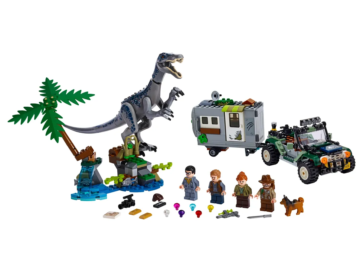 LEGO Baryonyx Face-Off: The Treasure Hunt (75935)
