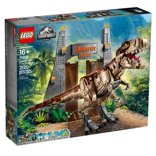 Jurassic Park: T. rex Rampage van LEGO – productfoto 2 van 35