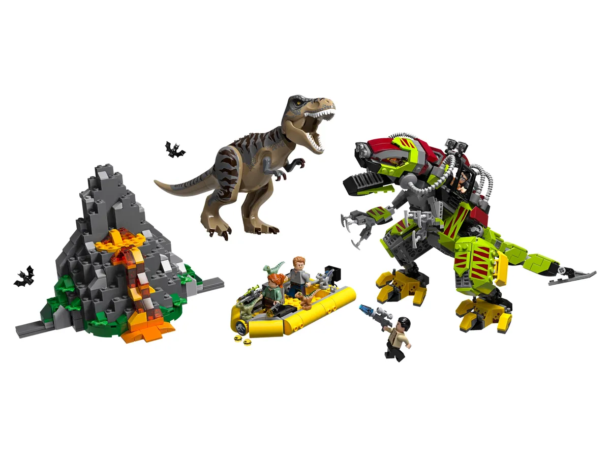 LEGO T. rex vs Dino-Mech Battle (75938)