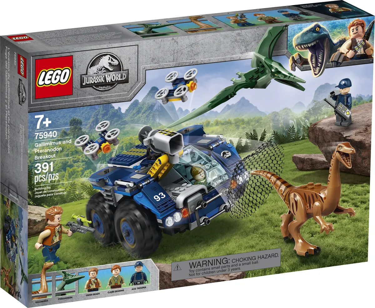 LEGO Gallimimus and Pteranodon Breakout (75940) - Bild 8