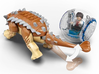 Indominus Rex vs. Ankylosaurus fra LEGO – produktbillede 7 af 11