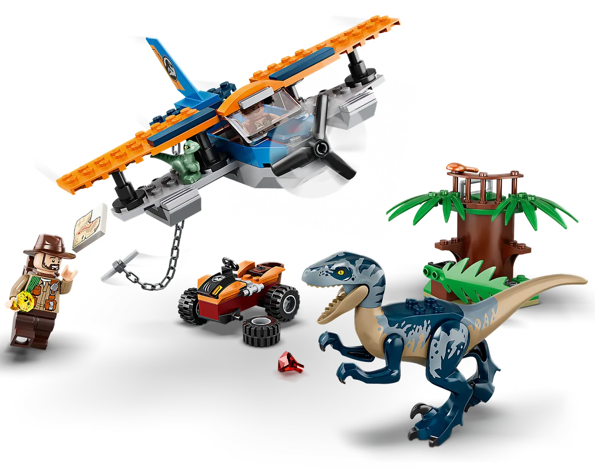 LEGO Velociraptor: Biplane Rescue Mission (75942) - Bild 2